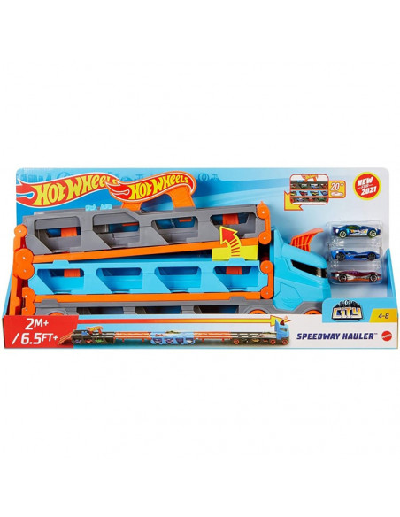 Camion si pista de masinute Hot Wheels by Mattel Speedway