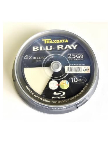 Media Blu-Ray Traxdata 25 GB Printabil,141215000