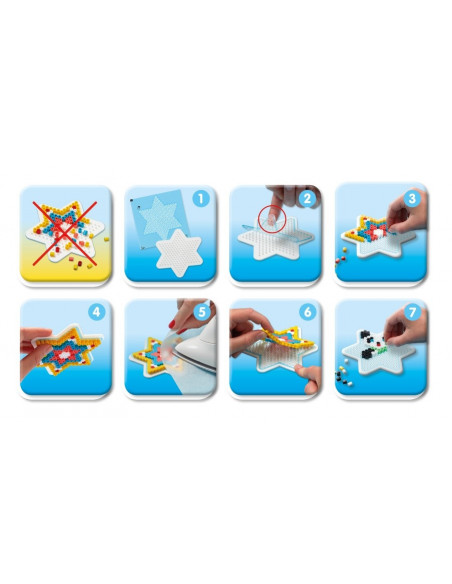 Set margele HAMA MIDI 20000 buc cu 5 plansete si 1 Bead Tac in