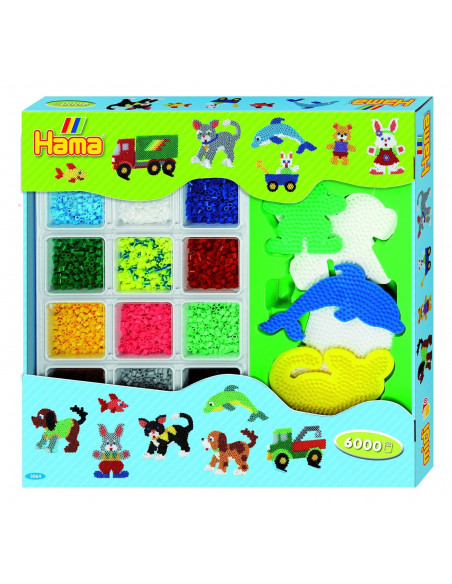 ANIMALE - 6000 margele HAMA MIDI in cutie,Ha3064
