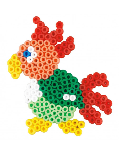 ANIMALE COLORATE - 2400 margele HAMA MIDI in cutie,Ha3717