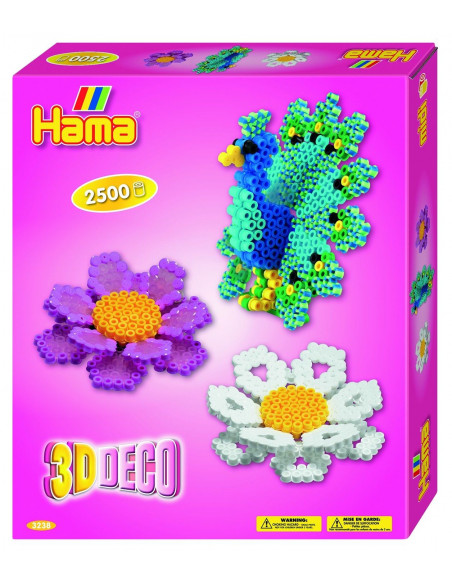 3D DECO - 2500 margele HAMA MIDI in cutie,Ha3238