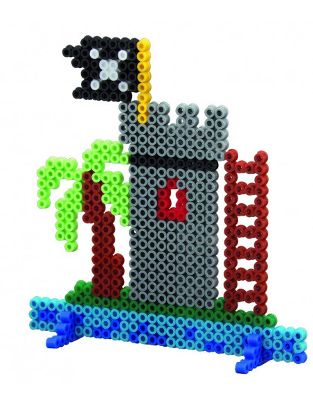 PIRATII - 3000 margele HAMA MIDI in cutie,Ha3229