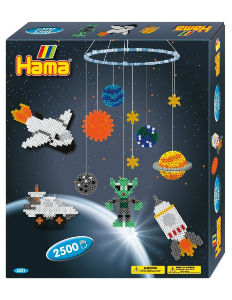 SPATIUL - 2500 margele HAMA MIDI in cutie,Ha3231