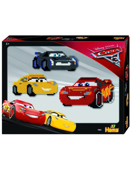 Margele de calcat HAMA MIDI DISNEY CARS 4000 in cutie,Ha7951