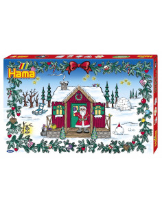 Margele de calcat HAMA MIDI Calendar Advent 5000 in cutie + 5 2