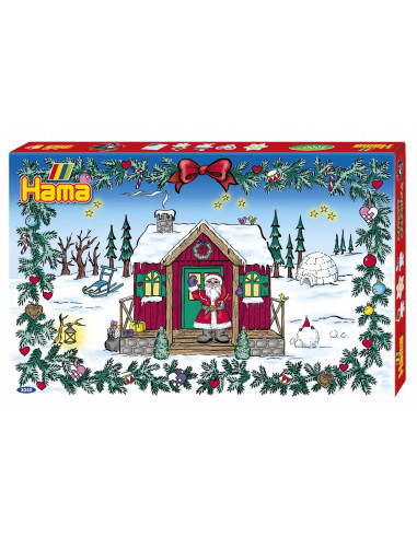 Margele de calcat HAMA MIDI Calendar Advent 5000 in cutie + 5