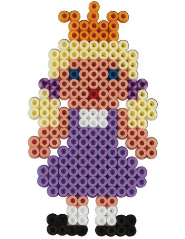 Cadou gigant Hama, 6000 margele midi in cutie, LUMEA