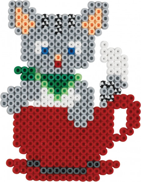 Cadou gigant Hama, 6000 margele midi in cutie, Lumea