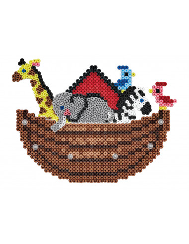 Margele de calcat Hama Midi 5000 in cutie, Arca lui Noe,Ha3045