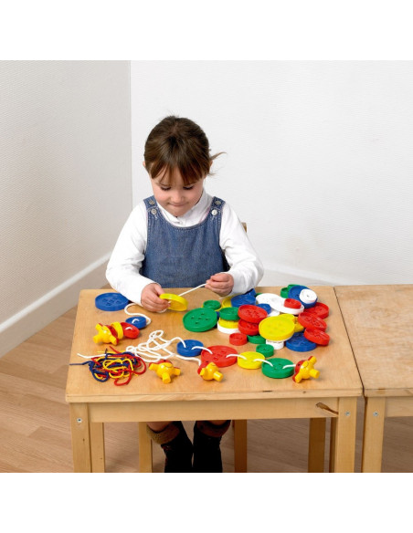 Nasturi de insirat plastic Gigant, Commotion, set de 44 bucati