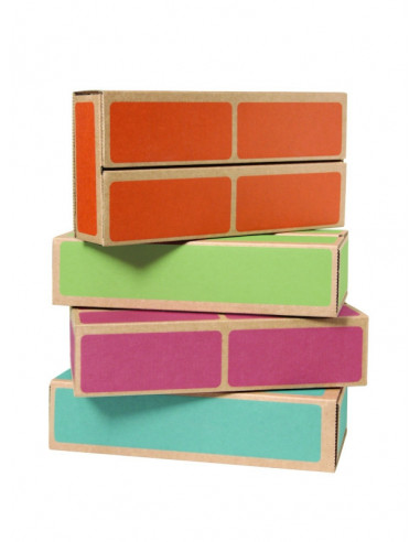 Caramizi din carton CWR, set de 20 bucati, multicolor,CC20