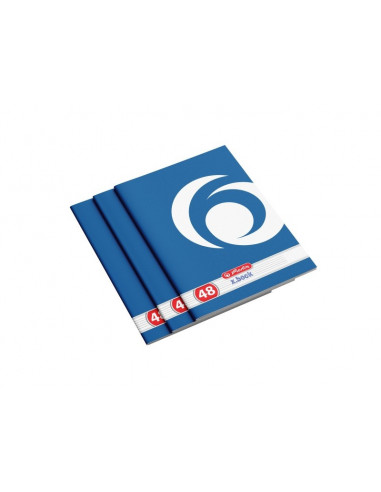 9480830-10,Set 10 caiete Herlitz A4, 48 file, Dictando, Motiv Rainbow