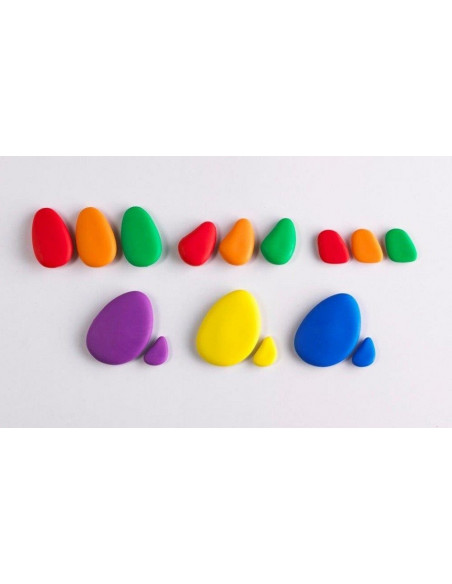 Pietre CURCUBEU, set de 36, multicolor,CD54047