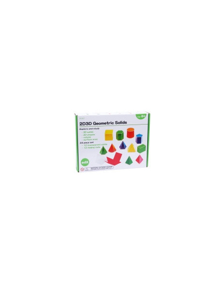 Set de 12 forme geometrice 2D 3D,CD53983