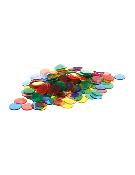 Joc sortare buline transparente, Edx Education, set de 500