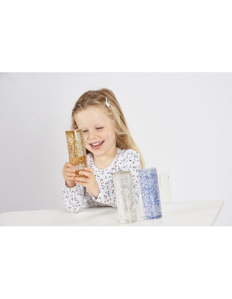 Tuburi senzoriale VIJELIE cu sclipici set de 3 bucati,CD92104