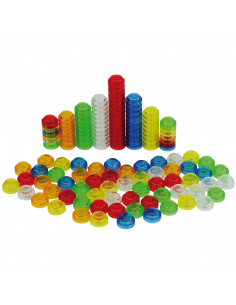 Joc sortare pioni transparenti stivuibili,CD73091 2