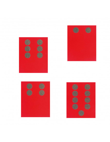 Set de placi cu buline din smirghel,Vin86739