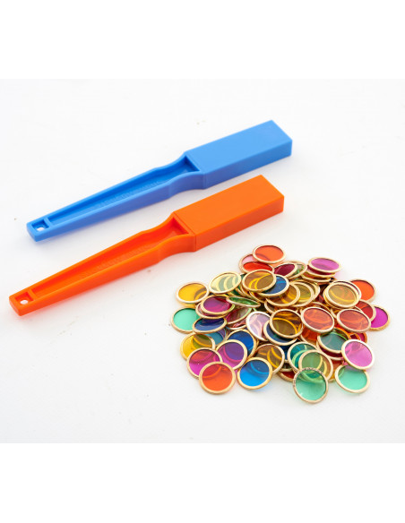 Set baghete magnetice si jetoane,CD50012