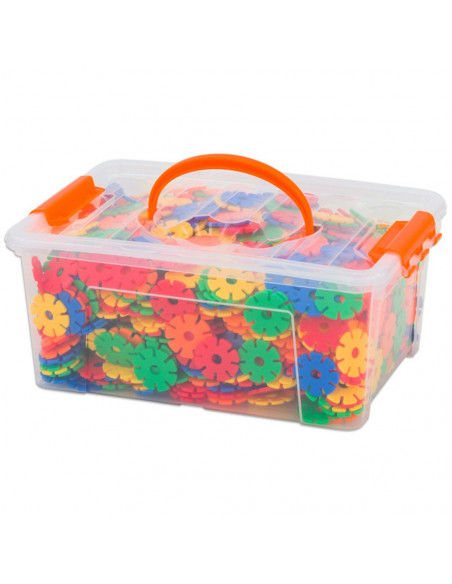 Fulgi de nea mici, Vinco, set de 1000 piese, multicolor,Vin41318