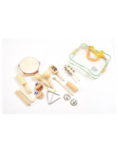 Set 10 de instrumente muzicale de joaca de percutie in sacosa 2