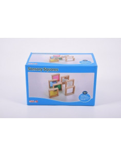 Set de 7 patrate senzoriale de diferite culori,CD73287 2