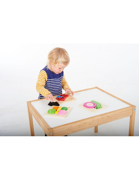 Set de 3 puzzle lemn INSECTE,CD76065