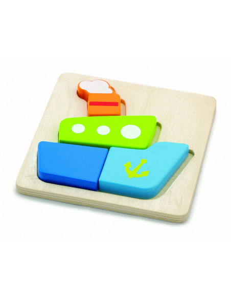 Set de 3 puzzle lemn MIJLOACE DE TRANSPORT,CD76007