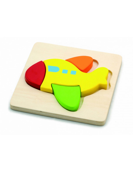 Set de 3 puzzle lemn MIJLOACE DE TRANSPORT,CD76007