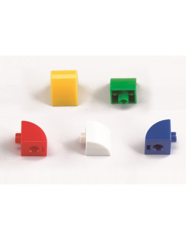 Cuburi de constructii interconectabile, Edx Education, set de