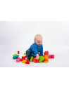 Cuburi de plastic moale, TickiT, set de 45 cuburi