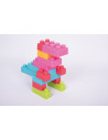 Cuburi de plastic moale, TickiT, set de 45 cuburi