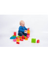 Cuburi de plastic moale, TickiT, set de 45 cuburi