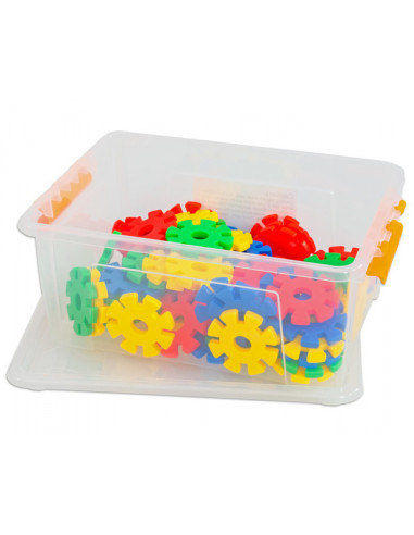 Fulgi de nea mari, Vinco, set de 100 piese, multicolor,Vin41317