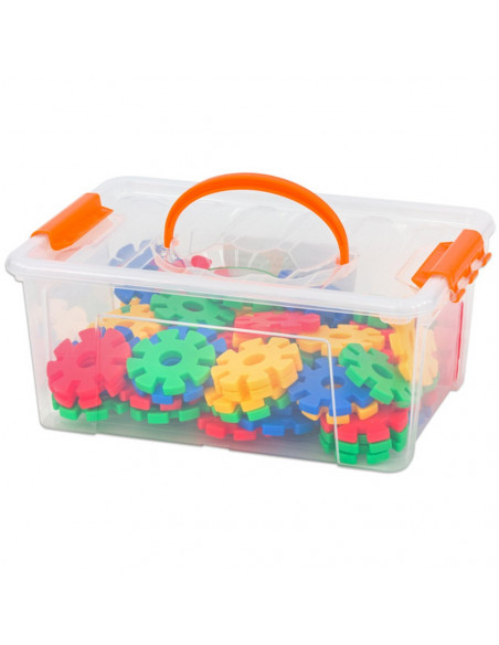 Fulgi de nea mari, Vinco, set de 100 piese, multicolor,Vin41317