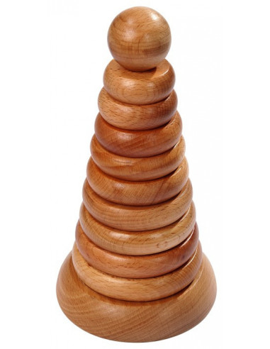 Set sortare Puzzle 12 tipuri din lemn fag,Vin56144