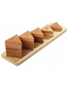 Set sortare Puzzle 12 tipuri din lemn fag,Vin56144