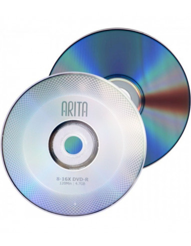 DVD Arita 4.7 GB, viteza 16x, DVD-R set 50 buc,UNIQDVD02845