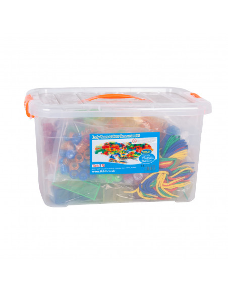 Set de forme colorate transparente pentru copii mici,CD73099