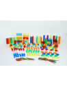 Set de forme colorate transparente pentru copii mici,CD73099