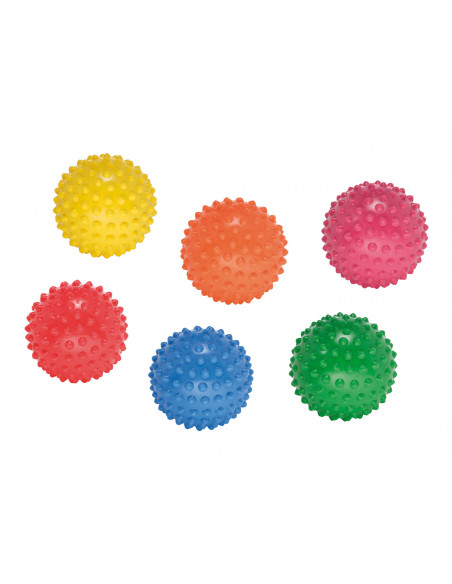 Prindere usoara, set de 6 mingi arici,Gym8071