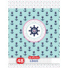 Set caiete Herlitz Nautica A5, 10 dictando + 10 matematica, 48 Set caiete Herlitz Nautica A5, 10 dictando + 10 matematica, 48