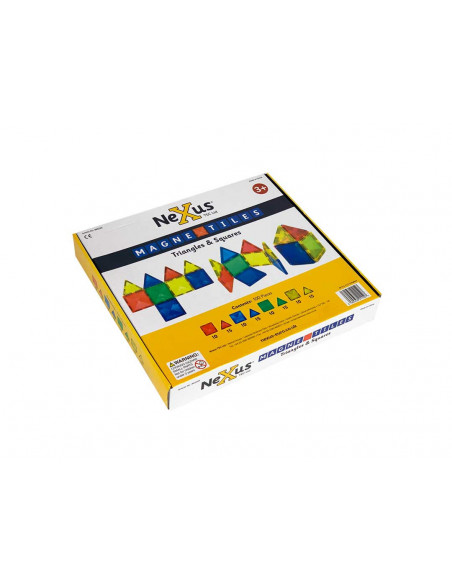 Joc de constructii magnetic Magne Tiles Nexus 100 de