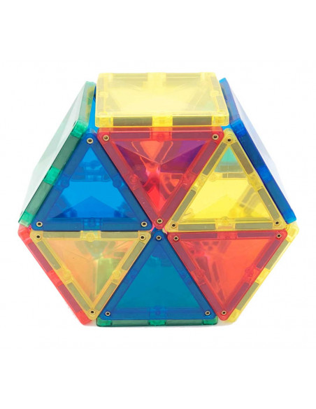 Joc de constructii magnetic Magne Tiles Nexus 100 de
