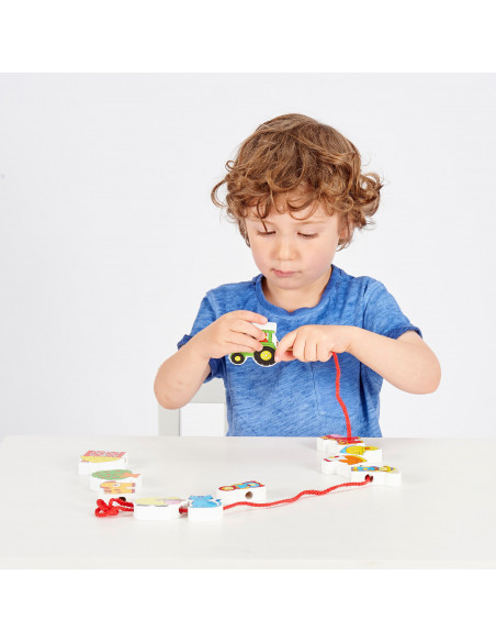 Blocuri pentru insirat - ferma,CD76009