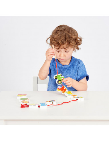 Blocuri pentru insirat - ferma,CD76009