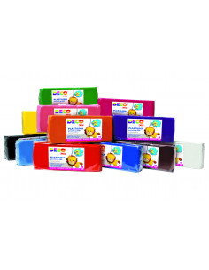 Set plastilina 12 culori de cate 500 g,CWR07032 2