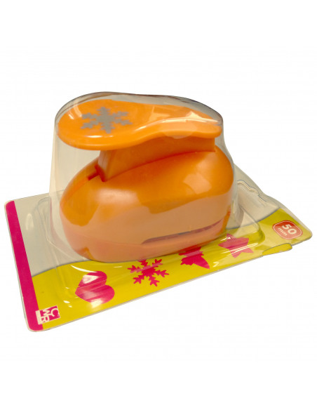 Perforator artizanal 50 mm - fulg de nea,CWR11162/2