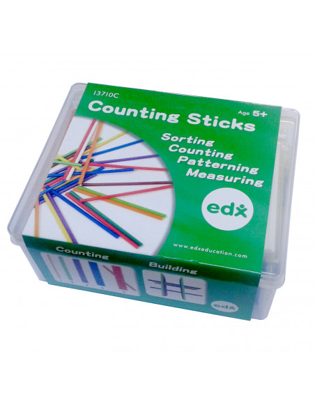 Betisoare pentru numarat Edx Educational in cutie, set de 1000
